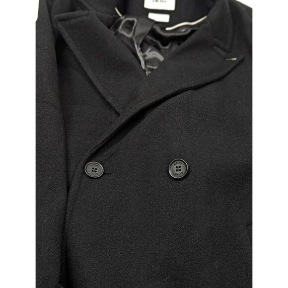 DKNY Petite Notched-Collar Double-Breasted Wrap Coat Size XL 16-18 (MSRP $350) - Picture 8 of 11